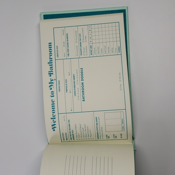 Knock Knock Bathroom Guest Book - Picture 5 of 5